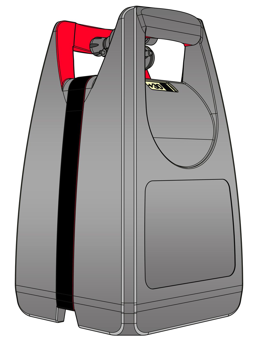 Cylinder with protection jacket